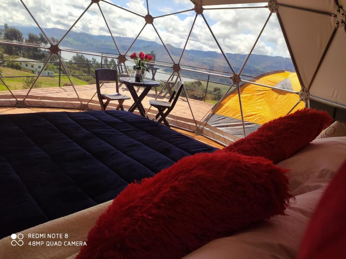 Glamping Hermoso Amanecer Ґуатавіта Екстер'єр фото