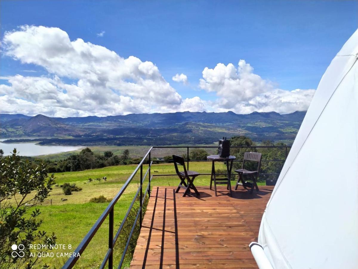 Glamping Hermoso Amanecer Ґуатавіта Екстер'єр фото